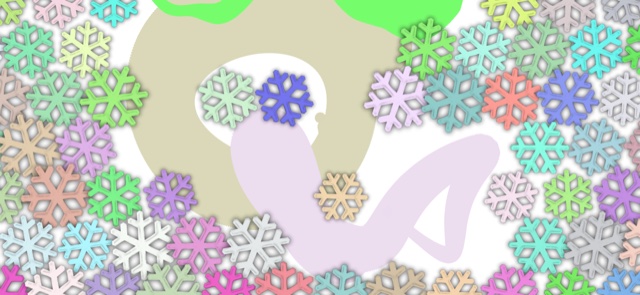 a screenful of colour laid down by small fingers